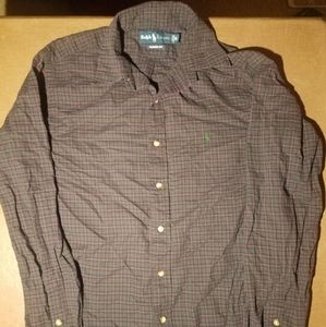 Ralph Lauren Long Sleeve Button Up Multicolor M